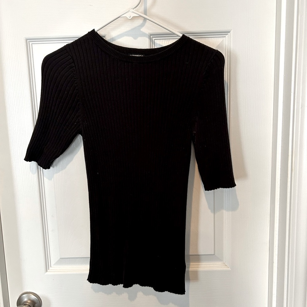 Ribbed sweater